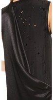 Thumbnail for your product : Alexander Wang Crew Neck Distressed Back Dress