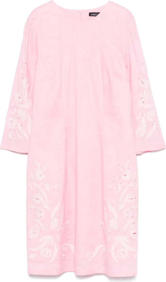 Marc Cain Embroidered Mid Dress