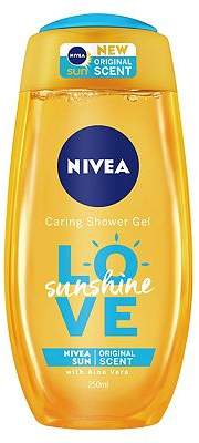 Nivea Shower Gel with Aloe Vera, Sunshine Love, 250ml