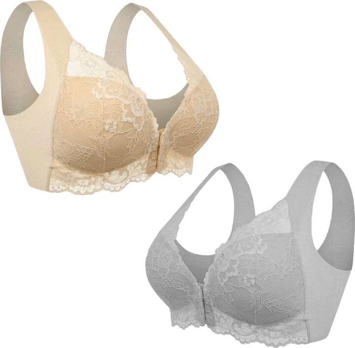 Hokuto Lily Bras for Older Women Front Close - ShopStyle