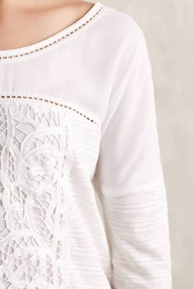 Anthropologie Meadow Rue Tayrona Lace Top