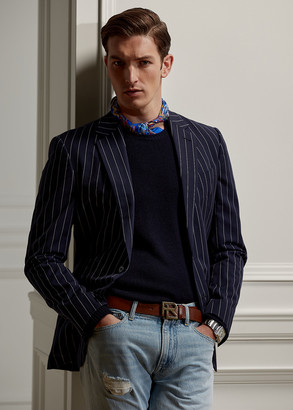 ralph lauren striped jacket