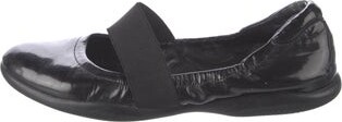 Prada Linea Rossa Patent Leather Mary Jane Flats