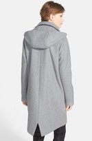 Thumbnail for your product : Vince Camuto Long Wool Blend Duffle Coat