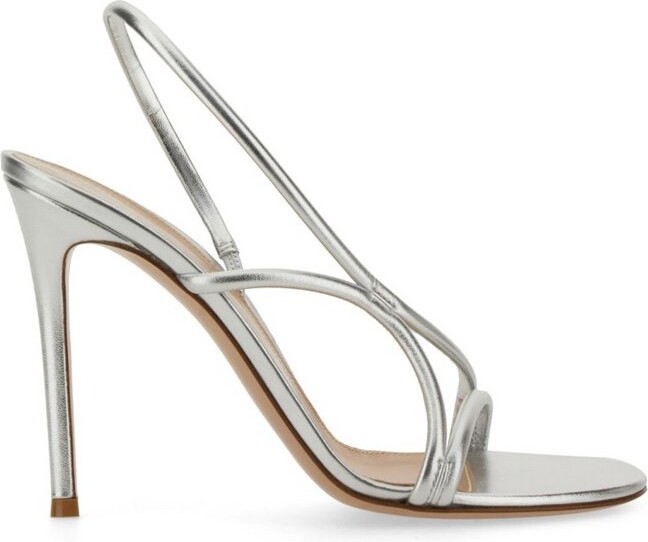 Gianvito Rossi Round-Toe High-Heeled Sandals