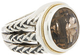 Thumbnail for your product : Effy Fine Jewelry 18K & Silver 12.35 Ct. Tw. Smoky Quartz Ring