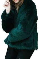 Thumbnail for your product : Forart Women's Winter Long Sleeve Faux Fur Coat Fluffy Warm Jacket Outwear