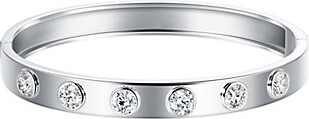 Diamonique x Jennifer Miller 3.20 cttw Bangle, Sterling