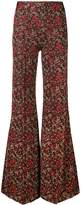 Thumbnail for your product : Chloé swirl print kick flare trousers