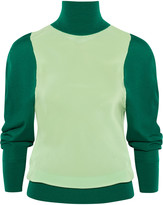 Thumbnail for your product : Vionnet Wool-blend and silk turtleneck sweater