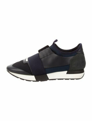 royal blue balenciaga runners womens