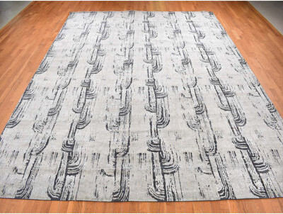Isabelline Tocci One-of-a-Kind 11'9" X 14'10" New Age Wool Area Rug