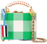 Thumbnail for your product : Thom Browne Fun-Mix Print Micro Attaché Case