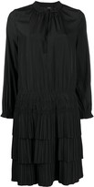 Thumbnail for your product : Steffen Schraut Tiered Plisse Dress