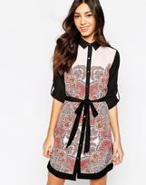 Thumbnail for your product : Oasis Paisley Shirt Dress
