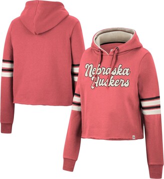 Colosseum Women's Louisville Cardinals Arched Name Full-Zip Hoodie