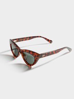Thumbnail for your product : Local Supply Ams Polaraised Sunglasses in Tortoise