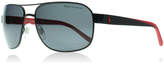 Thumbnail for your product : Polo Ralph Lauren PH3093 Sunglasses Black / Red 927781 Polariserade 62mm