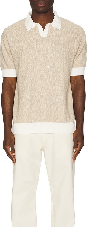 BOUND Texture Knit Polo