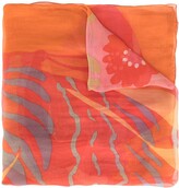 Thumbnail for your product : Salvatore Ferragamo Pre-Owned Printed Scarf