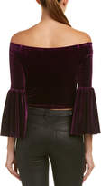 Thumbnail for your product : Do & Be DO+BE Do+Be Velvet Off-The-Shoulder Top
