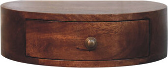 Artisan Furniture California Wall Mounted Rounded Bedside