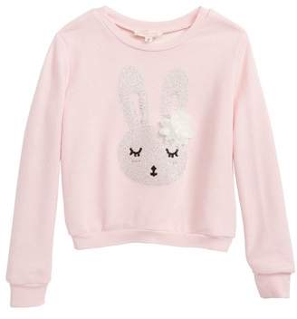 Truly Me Bunny Graphic Sweatshirt