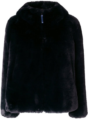 Dondup furry detail coat