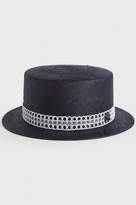 Thumbnail for your product : Maison Michel Auguste Straw Caning Hat