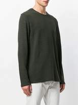 Thumbnail for your product : Roberto Collina long sleeved striped T-shirt