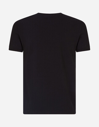 Dolce & Gabbana Bi-elastic t-shirt in cotton jersey