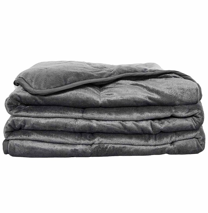 Pur & Calm Silvadur Anti-Microbial Plush Mink Weighted Blanket - ShopStyle