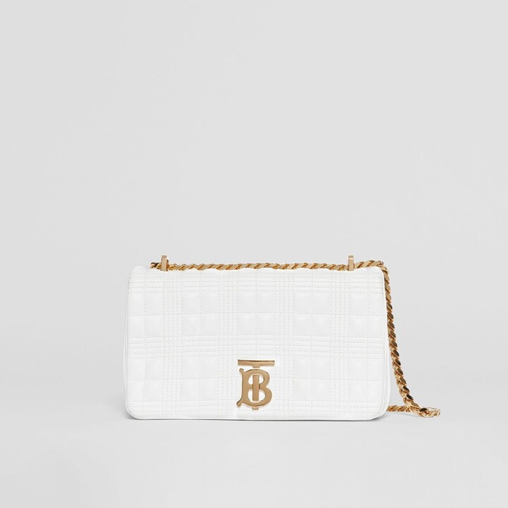 burberry small quilted lambskin lola bag