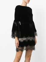 Thumbnail for your product : Alice + Olivia lace trim dress