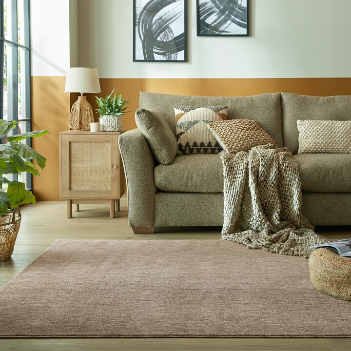 Dunelm Fuse Recycled Rug Taupe ShopStyle