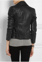 Thumbnail for your product : McQ Quilted leather biker jacket