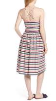 Thumbnail for your product : 1901 Stripe Strappy Cotton Dress
