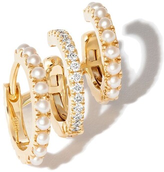 Triple Hoop Earrings | Shop the world's largest collection of 