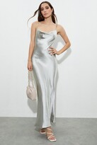Thumbnail for your product : Dorothy Perkins Womens Satin Maxi Tie Back Slip Dress
