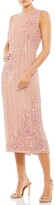 Thumbnail for your product : Mac Duggal Novelty Sequin Sleeveless Midi Dress
