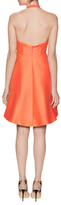 Thumbnail for your product : Halston Cotton Structured Halter Neck A-Line Dress