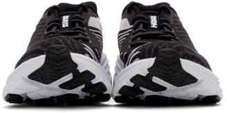 Hoka One One Black and White Rincon Sneakers