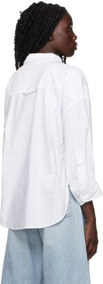 Citizens of Humanity White Oxford Brinkley Shirt