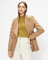 Thumbnail for your product : Ted Baker Short Wool Wrap Coat
