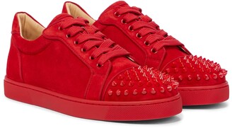 louboutin red sneakers