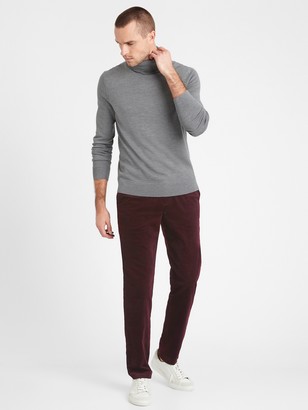 burgundy skinny chinos
