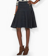 Thumbnail for your product : Lauren Ralph Lauren Tiered Denim Skirt