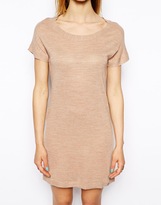 Thumbnail for your product : Le Mont St Michel Merino Wool Mix T-Shirt Dress