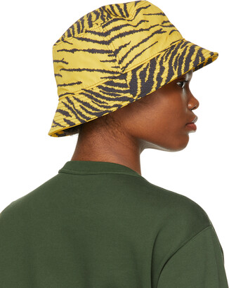 Kenzo Yellow & Black Tiger Bucket Hat