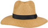 Thumbnail for your product : Dents WOMENS OPEN WEAVE PAPERSTRAW FEDORA
